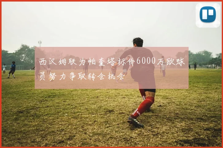 西汉姆联为帕奎塔标价6000万欧球员努力争取转会机会